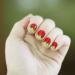 DIY Strawberry Manicure
