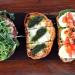 Open-faced sandwiches