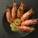 Spot Prawns with Olive tapenade