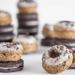 Baked Mini Cookies and Cream Donuts