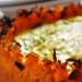 Goat Cheese Quiche with Sweet Potato Crust