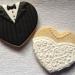 Bride and Groom Wedding Cookies