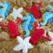 Seahorse, Starfish and Lobster Sugar Cookies