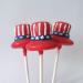 Uncle Sam Cake Pops