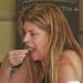 Kirstie Alley Chows Down on Chips and Dip