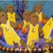 Lakers Gingerbread Cookie