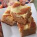 Mango Carrot Cake Swirl Bars