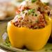 Ground Turkey Stuffed Peppers