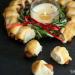 Pigs in a Blanket Holiday Wreath