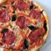 Thin Crust Genoa Salami Pizza