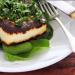 Tofu Steaks with Chimichurri &  Baby Spinach